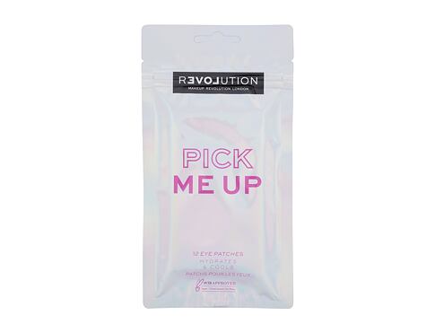 Maska na oči Revolution Relove Pick Me Up Hydrates & Cools Eye Patches 12 ks