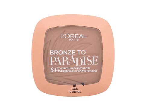 Bronzer L'Oréal Paris Bronze To Paradise 9 g 03 Back To Bronze