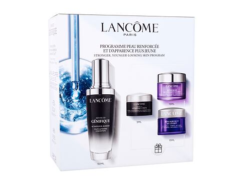 Pleťové sérum Lancôme Advanced Génifique Gift Set 50 ml poškozená krabička Kazeta