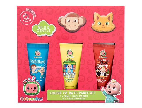 Doplněk do koupelny Cocomelon Colour Me Bath Paint Set 50 ml Kazeta