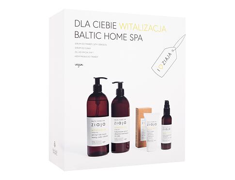 Sprchový gel Ziaja Baltic Home Spa Vitality 400 ml poškozená krabička Kazeta
