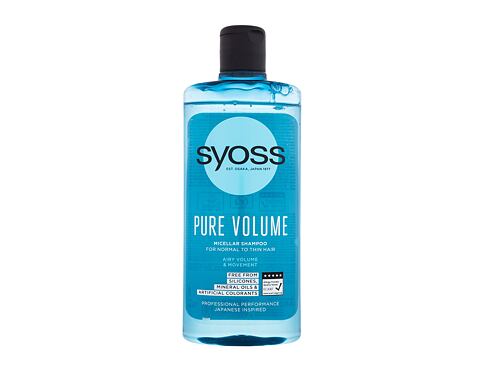 Šampon Syoss Pure Volume 440 ml