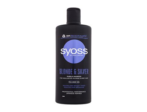 Šampon Syoss Blonde & Silver Purple Shampoo 440 ml