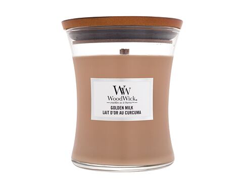 Vonná svíčka WoodWick Golden Milk Garden Oasis 275 g