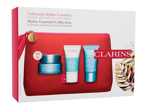 Denní pleťový krém Clarins Hydra-Essentiel Collection 50 ml poškozená krabička Kazeta