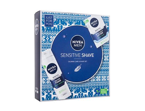 Voda po holení Nivea Men Sensitive Shave 100 ml poškozená krabička Kazeta