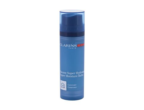 Denní pleťový krém Clarins Men Super Moisture Balm Comfort 50 ml poškozená krabička