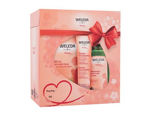 Masážní přípravek Weleda Mother Stretch Mark Massage Oil 100 ml poškozená krabička Kazeta