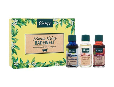 Koupelový olej Kneipp Bath Oil Set 20 ml poškozená krabička Kazeta