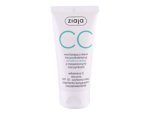 CC krém Ziaja CC Cream SPF10 50 ml poškozená krabička