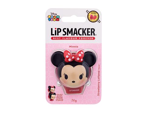 Balzám na rty Lip Smacker Disney Minnie Mouse Strawberry Lollipop 7,4 g