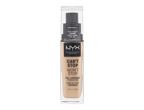 Make-up NYX Professional Makeup Can't Stop Won't Stop 30 ml 6.3 Warm Vanilla poškozený flakon