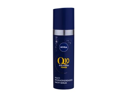 Pleťové sérum Nivea Q10 Power Ultra Recovery Night Serum 30 ml poškozená krabička