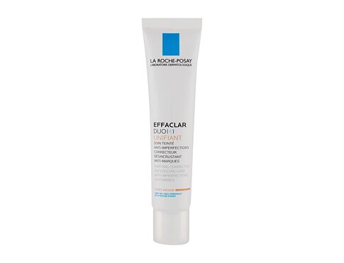 Denní pleťový krém La Roche-Posay Effaclar Duo (+) Unifiant 40 ml Medium poškozená krabička