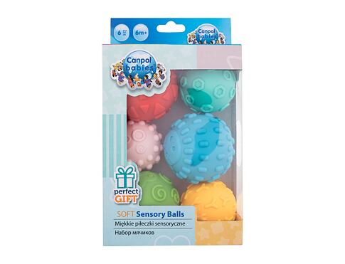 Hračka Canpol babies Sensory Soft Balls 6 ks