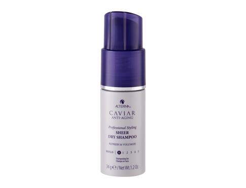 Suchý šampon Alterna Caviar Anti-Aging Sheer Dry Shampoo 34 g poškozený flakon