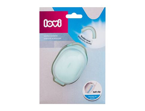 Pouzdro na dudlík LOVI Soother Container Mint 1 ks