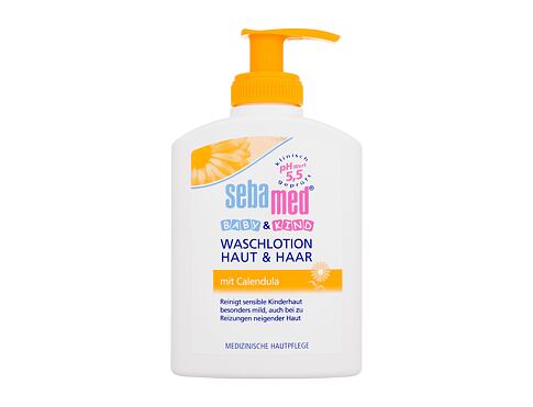 Sprchový gel SebaMed Baby Washing Lotion Skin & Hair With Calendula 200 ml