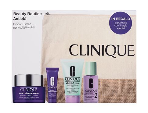 Denní pleťový krém Clinique Beauty Routine Anti-Age 50 ml poškozená krabička Kazeta