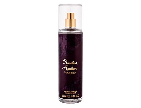 Tělový sprej Christina Aguilera Violet Noir 236 ml poškozený flakon