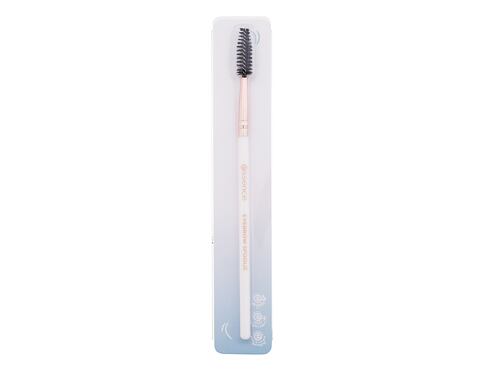 Štětec Essence Brush Eyebrow Spoolie White 1 ks poškozený obal