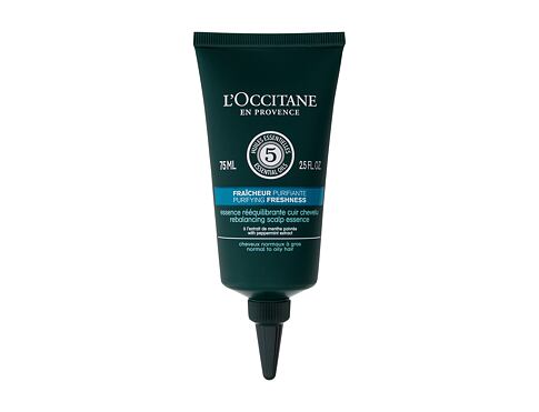 Sérum na vlasy L'Occitane Aromachology Purifying Freshness Rebalacing Scalp Essence 75 ml