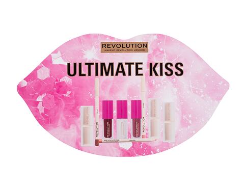 Rtěnka Makeup Revolution London Ultimate Kiss Gift Set 3,2 g Kazeta