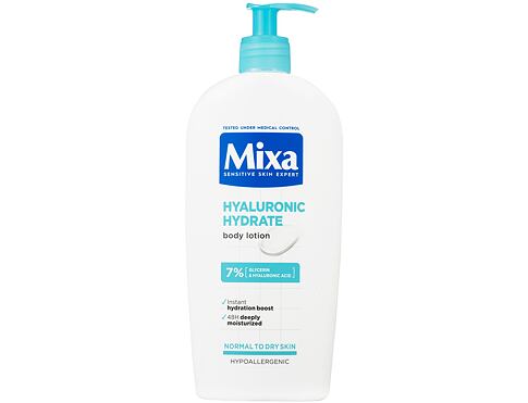 Tělové mléko Mixa Hyaluronic Hydrate 400 ml