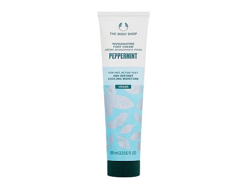 Krém na nohy The Body Shop Peppermint Invigorating Foot Cream 100 ml