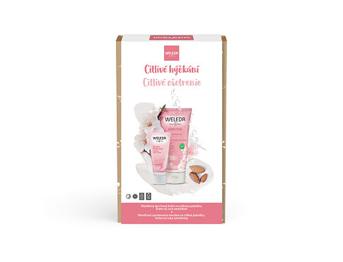 Sprchový krém Weleda Almond 200 ml Kazeta