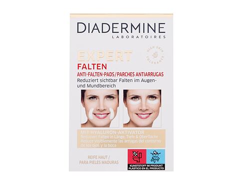 Maska na oči Diadermine Expert Anti-Wrinkle-Pads 12 ks