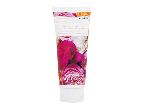 Tělové mléko Korres Japanese Rose Smoothing Body Milk 200 ml