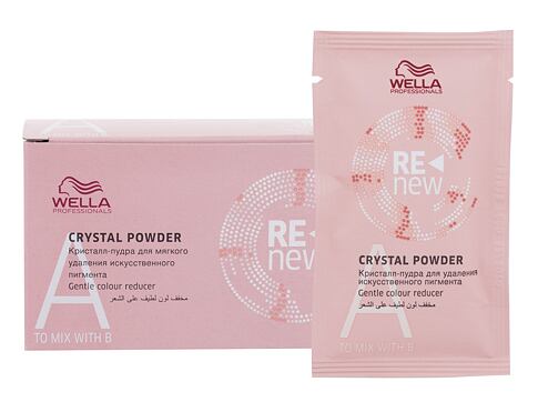 Barva na vlasy Wella Professionals Color Renew Crystal Powder 5x9 g poškozená krabička