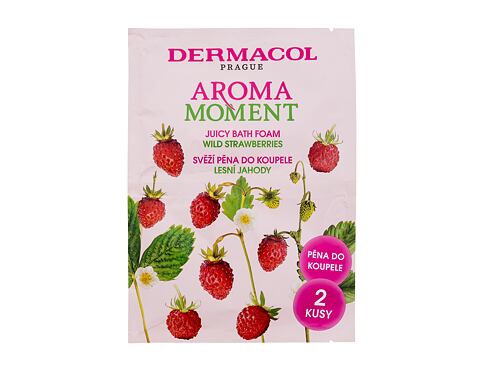 Pěna do koupele Dermacol Aroma Moment Wild Strawberries 2x15 ml