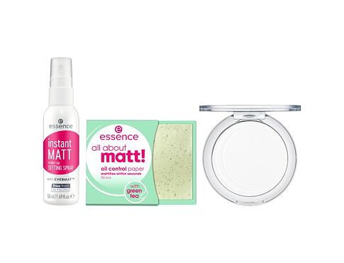 Pudr Essence All About Matt! Face Set 8 g Kazeta