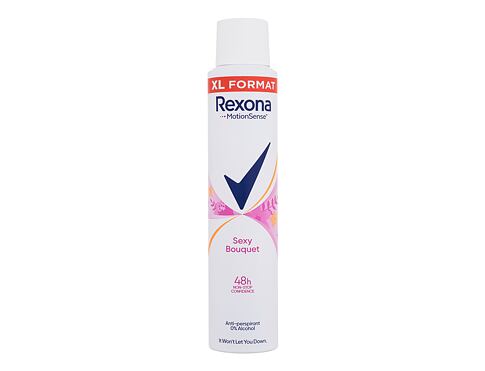 Antiperspirant Rexona MotionSense Sexy Bouquet 200 ml poškozený flakon