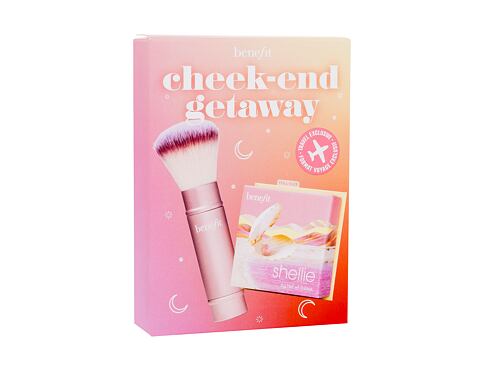 Tvářenka Benefit Shellie Blush Cheek-End Getaway 6 g Warm Seashell-Pink Kazeta