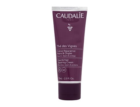 Krém na ruce Caudalie Thé Des Vignes Hand & Nail Repairing Cream 75 ml poškozený obal