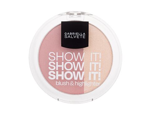 Tvářenka Gabriella Salvete Show It! Blush & Highlighter 9 g 02