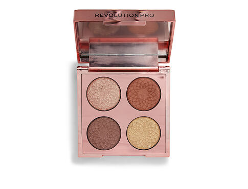 Oční stín Revolution Pro Eternal Rose Eye Quad 3,2 g Desert Rose