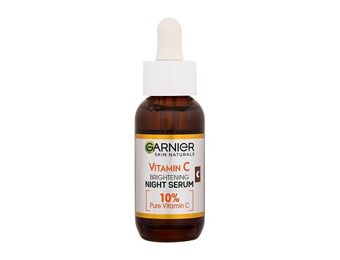 Pleťové sérum Garnier Skin Naturals Vitamin C Brightening Night Serum 30 ml poškozená krabička