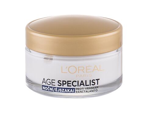 Noční pleťový krém L'Oréal Paris Age Specialist 55+ 50 ml poškozený obal