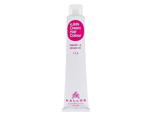 Barva na vlasy Kallos Cosmetics KJMN Cream Hair Colour Keratin & Argan Oil 100 ml 10.31 Platinum Golden Ash Blond