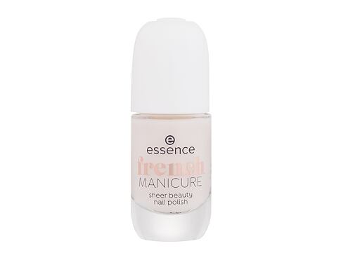 Lak na nehty Essence French Manicure Sheer Beauty Nail Polish 8 ml 02 Rosé On Ice poškozený flakon