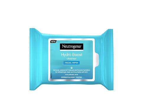 Čisticí ubrousky Neutrogena Hydro Boost Clenaser Facial Wipes 25 ks