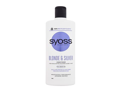 Kondicionér Syoss Blonde & Silver Conditioner 440 ml poškozený flakon