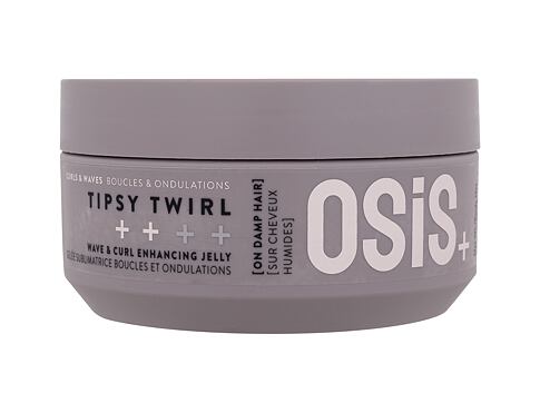 Pro podporu vln Schwarzkopf Professional Osis+ Tipsy Twirl Wave & Curl Enhancing Jelly 300 ml poškozený flakon