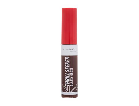 Lesk na rty Rimmel London Thrill Seeker Glassy Gloss 10 ml 800 Chocolate Glaze