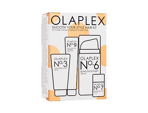 Balzám na vlasy Olaplex Smooth Your Style Hair Kit 30 ml poškozená krabička Kazeta