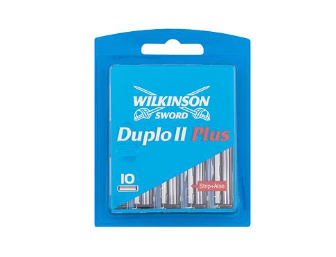 Náhradní břit Wilkinson Sword Duplo II Plus 10 ks poškozená krabička